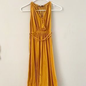 Yellow sundress from Loft!